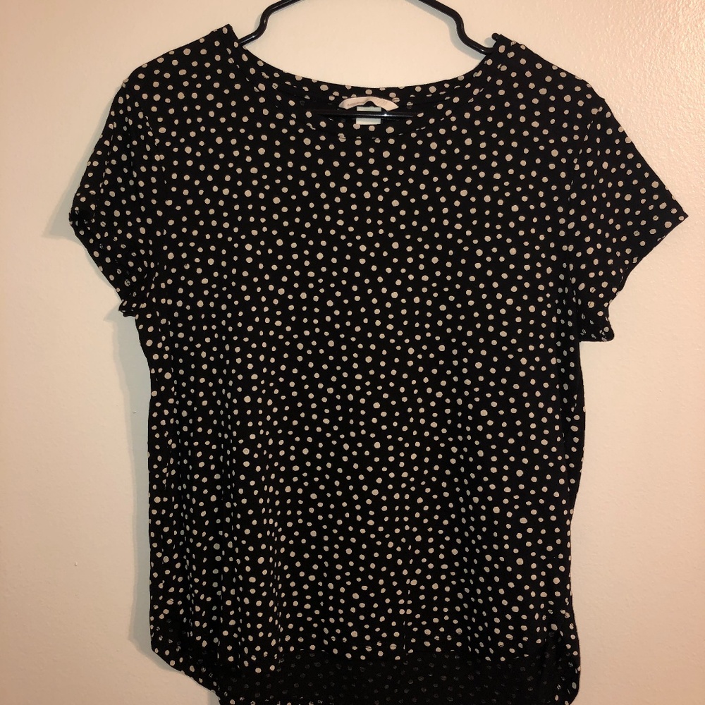 H&M polka dot top